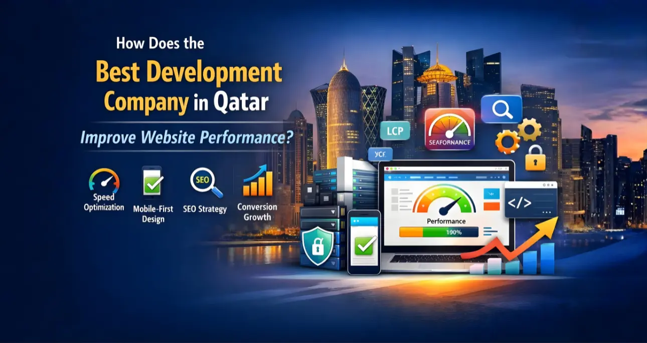 How Does the Best Web Development Company in Qatar Improve Website Performance?