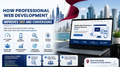 How Professional Web Development Improves SEO and Conversions