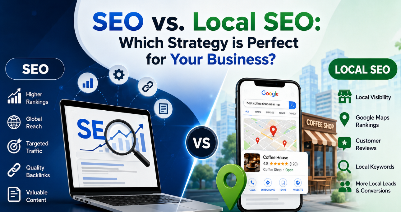SEO vs. Local SEO: Which Strategy is Perfect for Your Business?